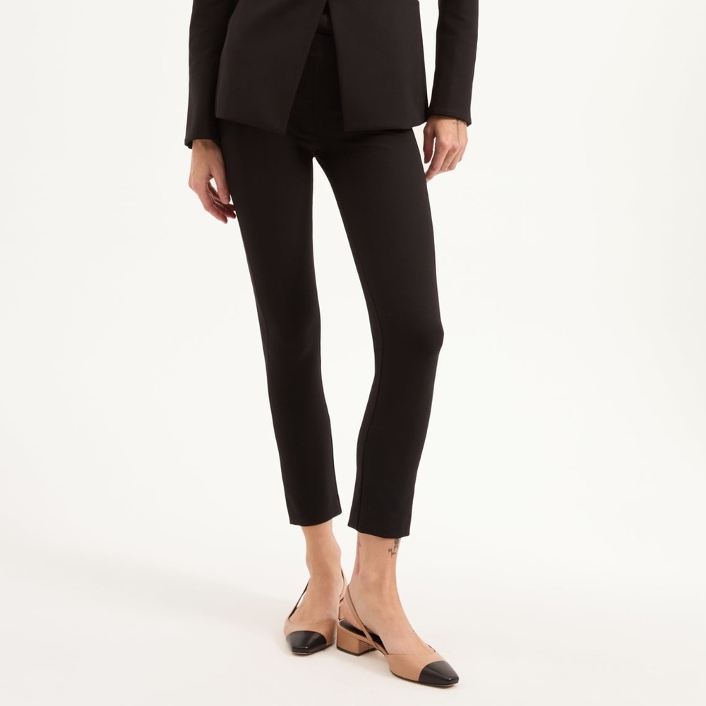 Veronica Beard Zip Back Scuba Pant